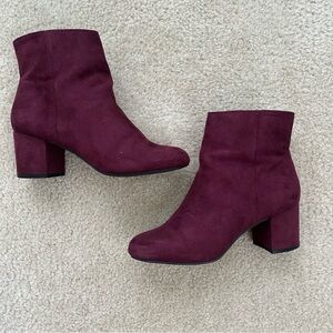 Zigi Sogo Burgundy Booties